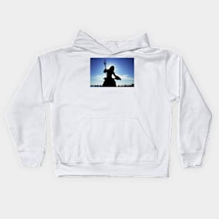 Neptune and the sea Kids Hoodie